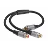 celexon RCA uz 2x M/F audio adapteris, Professional Line
