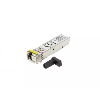 Lanberg SFP BiDi modulis, līdz 3 km, 1 Gb/s, 1550/1310 nm, LC/UPC, B tips (SFP1-BIDI-LU-1-03-B)