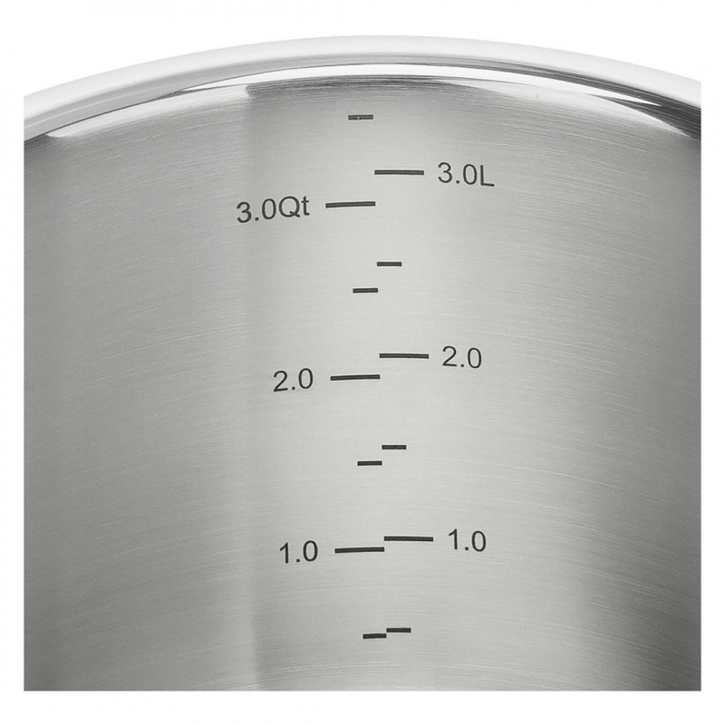 ZWILLING Pro apaļais katls 3.5 L, sudraba krāsā