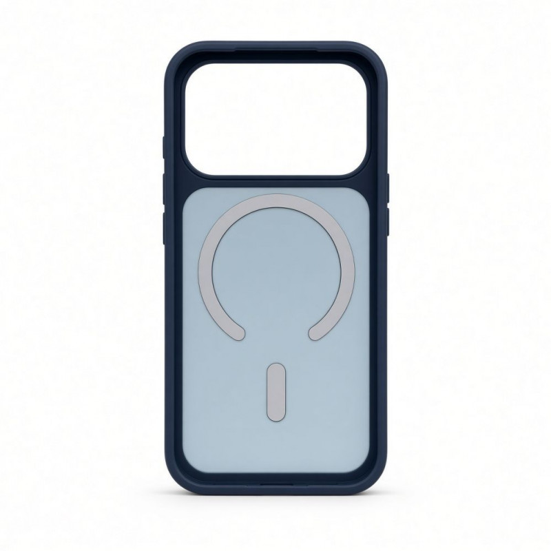 Evelatus Silver-Shield Skin Feel 2-in-1 MagSafe vāciņš Apple iPhone 18 Pro Max, tumši zilā krāsā