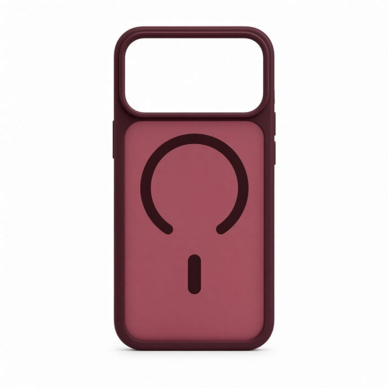 Evelatus Silver-Shield Skin Feel 2-in-1 MagSafe vāciņš Apple iPhone 18 Pro Max, bordo