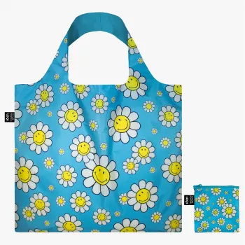 LOQI Smiley soma – Flowers Blue