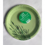 Gogreen Reed Go Green videi draudzīgi papīra šķīvji Ø22cm, 10 gab.