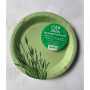 Gogreen Reed Go Green videi draudzīgi papīra šķīvji Ø18cm, 10 gab.