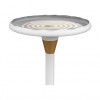 UNiLUX grīdas lampa 44.6 W balta/bambuss
