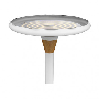 UNiLUX grīdas lampa 44.6 W balta/bambuss