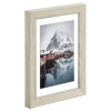 Hama Oslo foto rāmis vienai fotogrāfijai 20 x 28 cm, pelēka priede, galdam / sienai