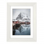 Hama Oslo foto rāmis vienai fotogrāfijai 20 x 28 cm, balts, galdam / sienai