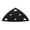 Fein Delta slīppapīrs, ar āķa un cilpas stiprinājumu, perforēts, graudainība 150, 80 mm, 50 gabali (63717113011)
