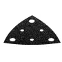 Fein Delta slīppapīrs, ar āķa un cilpas stiprinājumu, perforēts, graudainība 150, 80 mm, 50 gabali (63717113011)