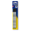 Pelikan Fineliner 96, melns, ar metāla uzgali, dokumentiem piemērota, gaismas izturīga tinte