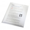 Leitz Standard 4000 perforētās kabatas A4, graudainas, 0,13 mm PP, caurspīdīgas, 100 gab.