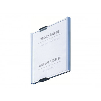 Durable INFO SIGN durvju plāksnīte, 210 x 148,5 mm, metāliski sudraba (480523)