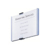 Durable INFO SIGN durvju plāksnīte, 210 x 148,5 mm, metāliski sudraba (480523)