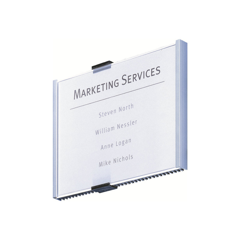 Durable INFO SIGN durvju plāksnīte, 210 x 148,5 mm, metāliski sudraba (480523)