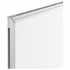 magnetoplan sausās dzēšanas tāfele 90 x 60 cm, balts lakots tērauds
