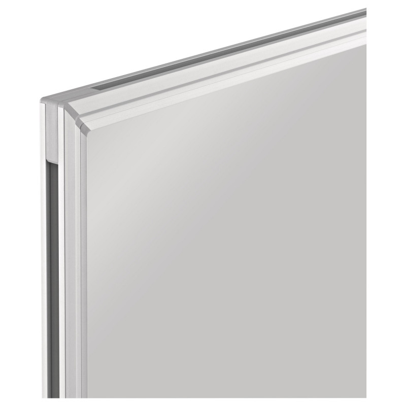 magnetoplan sausās dzēšanas tāfele 90 x 60 cm, balts lakots tērauds
