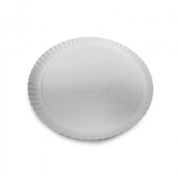 Guardini papīra paplātes baltas, 3 gab. komplekts, Easy Bake Bio Ø23cm