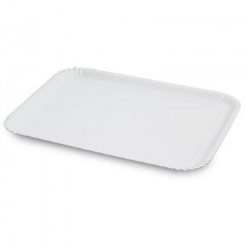 Guardini papīra paplātes baltas, 3 gab., Easy Bake Bio, 22x32 cm