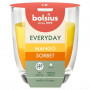 Bolsius ikdienas smaržīgā svece stikla traukā Ø70 x 80 mm, Mango Sorbet