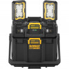 DeWALT DWST08061-1 ToughSystem 2.0 instrumentu kaste ar apgaismojumu, 14 L, melna/dzeltena