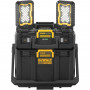 DeWALT DWST08061-1 ToughSystem 2.0 instrumentu kaste ar apgaismojumu, 14 L, melna/dzeltena