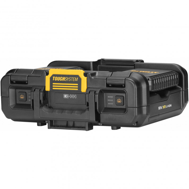 DeWALT DWST08061-1 ToughSystem 2.0 instrumentu kaste ar apgaismojumu, 14 L, melna/dzeltena