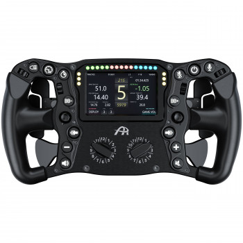 Ascher Racing Ultimate Black Edition sacīkšu simulatora stūre