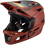 Leatt MTB Gravity 4.0 V25 pilna sejas velosipēda ķivere, Lava, M