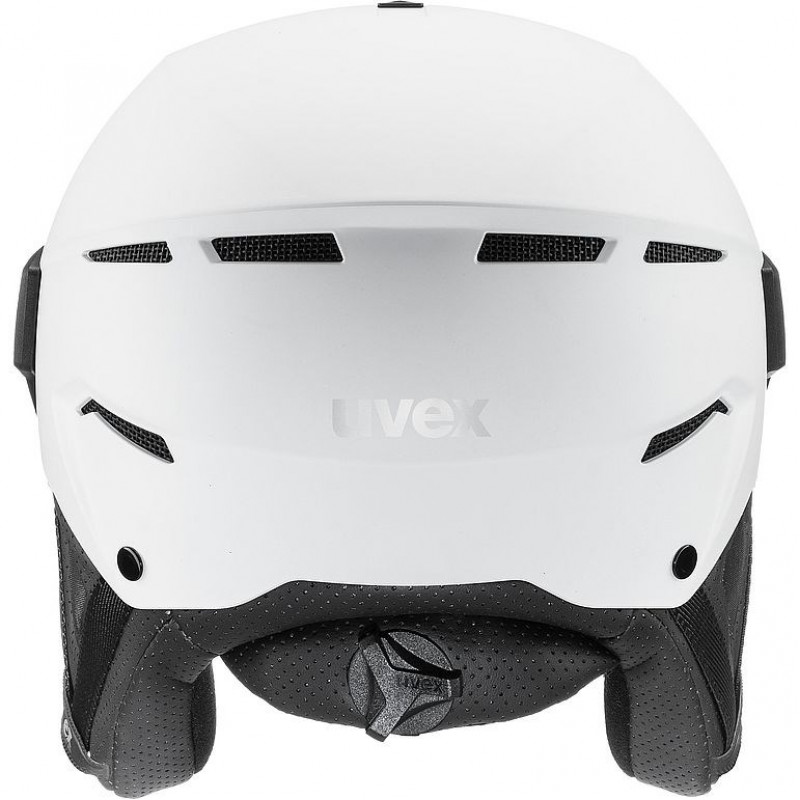 UVEX Instinct Visor slēpošanas ķivere, melna/balta, 53-55 cm (56/6/260/50)
