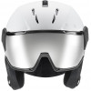 UVEX Instinct Visor slēpošanas ķivere, melna/balta, 56-58 cm (56/6/260/50)