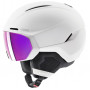 UVEX Horizon CV slēpošanas ķivere, balta, 55-59 cm (56/6/341/11)