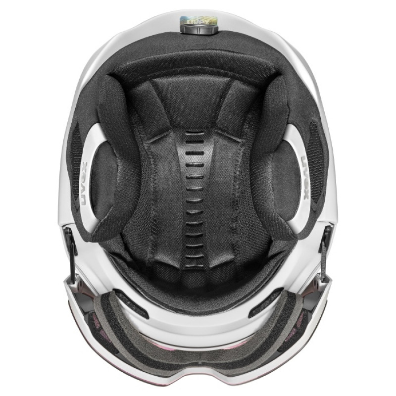 UVEX Horizon CV slēpošanas ķivere, balta, 55-59 cm (56/6/341/11)