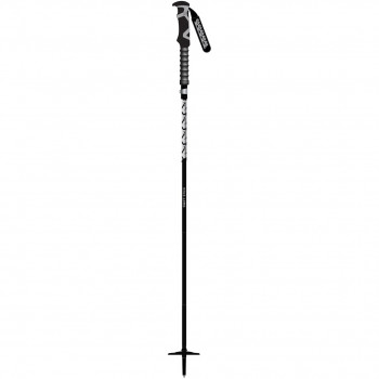 K2 Swift Stick trekinga nūjas, 105-135 cm, melnas