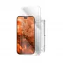 Fixed 2.5D rūdītā stikla ekrāna aizsargs ar pretputekļu aplikatoru Apple iPhone 18 Pro Max, 2 gab.