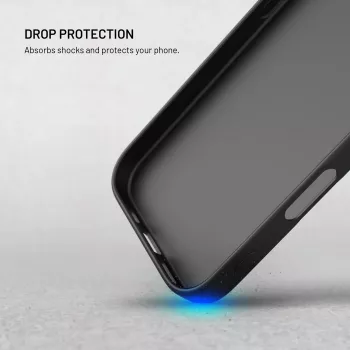 Fixed Story aizmugures vāciņš | Apple | iPhone 18 Pro Max/17 Pro Max | TPU | melns