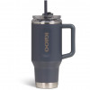Igloo Travel Mug 32 OZ (0,95 l) termokrūze ar salmiņu, Carbonite