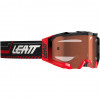 Leatt Velocity 5.5 velosipēdista aizsargbrilles, sarkanas