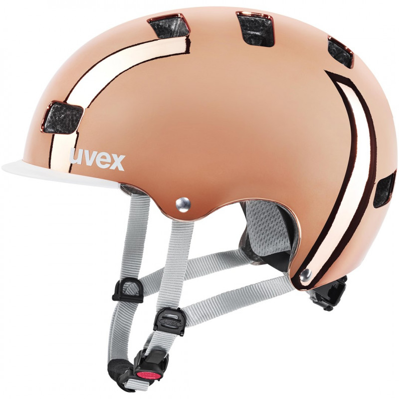 UVEX HLMT 5 Bike Pro velosipēda ķivere, brūna, 55-58
