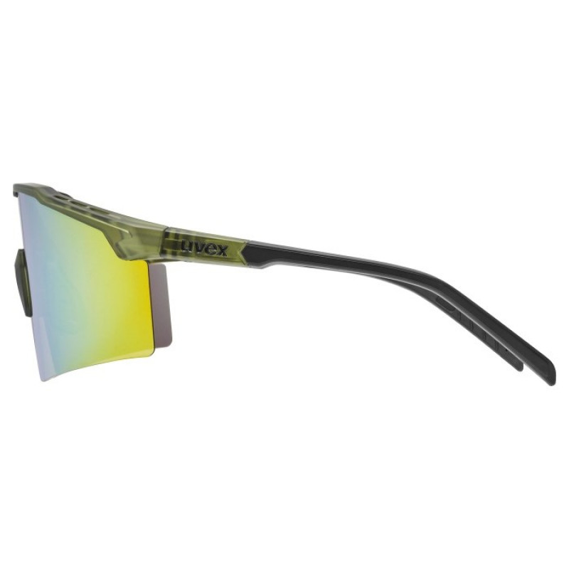 UVEX Flowline bērnu sporta brilles, daļēji ietvarā, zaļas