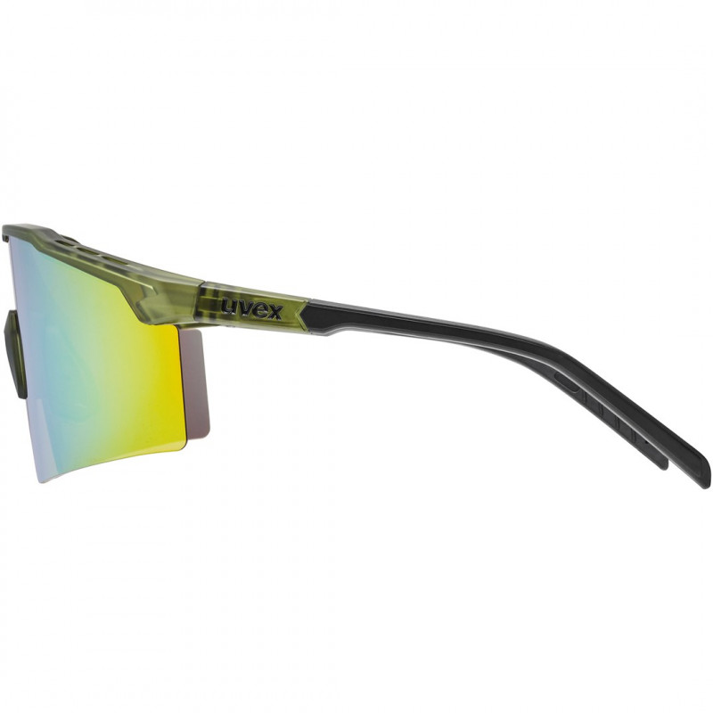 UVEX Flowline bērnu sporta brilles, daļēji ietvarā, zaļas