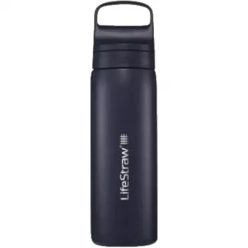 LifeStraw Go 2.0 nerūsējošā tērauda ūdens filtrēšanas pudele, 532 ml (18 oz)