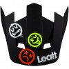 Leatt vizieris MTB Gravity 1.0 V25 ķiverei (M-XXL), melns