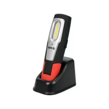 Yato YT-08558 LED darba lukturis 7 W, melns/sarkans