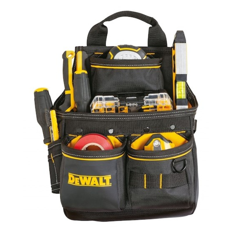 DeWALT DWST40201-1 instrumentu uzglabāšanas koferis, brezenta, melns/dzeltens
