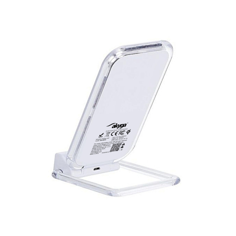 Indukcijas lādētājs Akyga AK-QI-03, 5 V, 2 x USB
