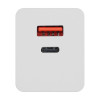 Sienas lādētājs Akyga AK-CH-20 100W USB-C USB-A PD GaN 5-20V / 1.5-5A balts