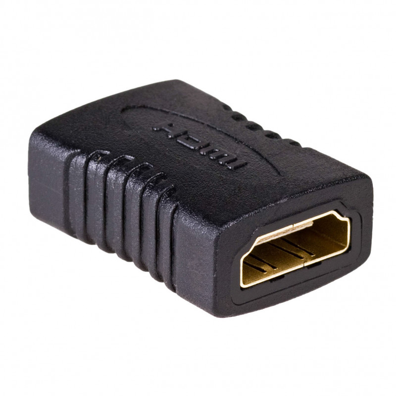 Akyga AK-AD-05 HDMI adapteris ligzda – ligzda, melns
