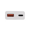 Sienas lādētājs Akyga AK-CH-27 30W USB-C USB-A PD GaN 5-20V / 1.5-3A balts