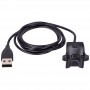 Akyga AK-SW-03 uzlādes kabelis, paredzēts Huawei Honor Band 3 / 4 / 5, USB, 1 m